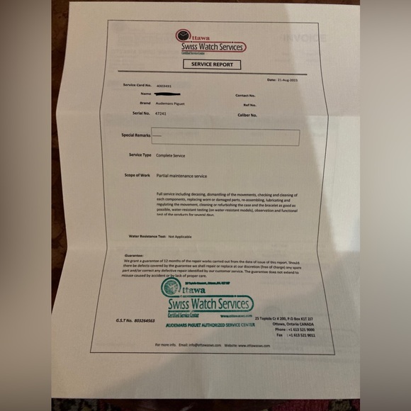 Audemars Piguet ladies watch - Picture 8 of 8